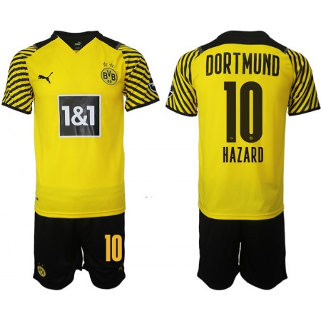 Fotbalový Dres Borussia Dortmund Thorgan Hazard 10 Dětské Domácí 2021/22